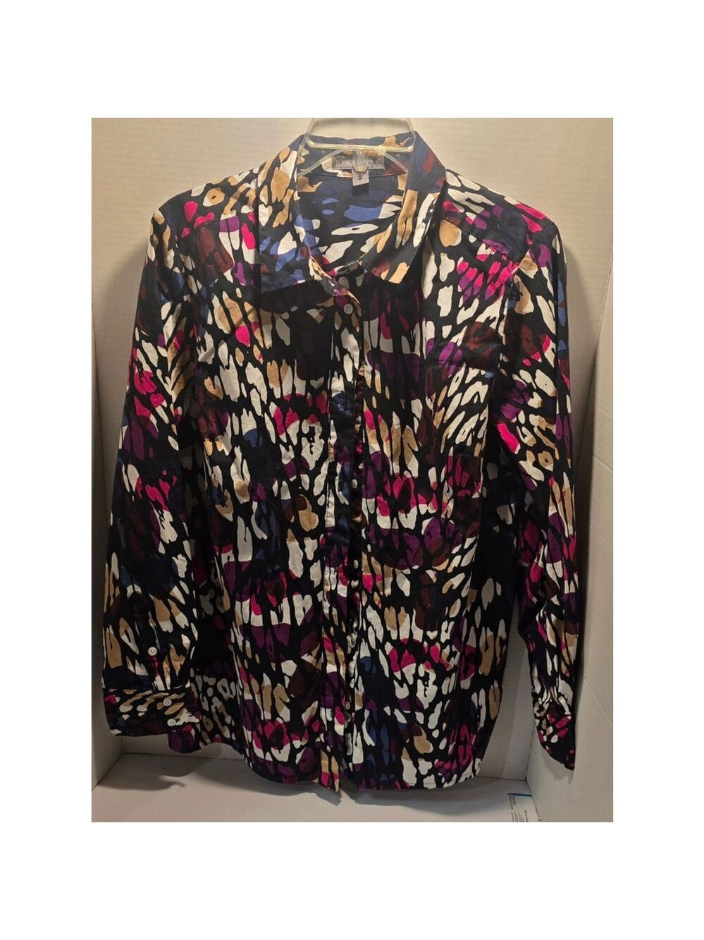 Jessica london women's button up blouse 18w